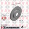 Zimmermann Brake Disc - Standard/Coated, 150340020 150340020 - alternate 3
